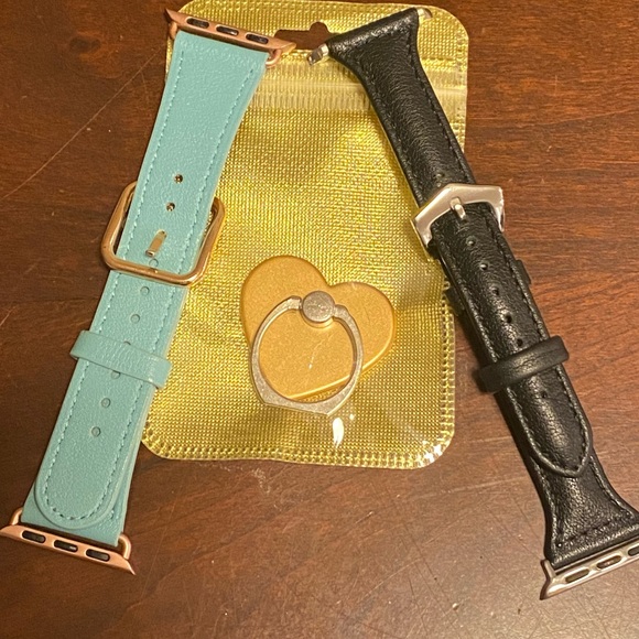 Apple Watch Bands 38mm women and heart phone ring - Picture 1 of 2